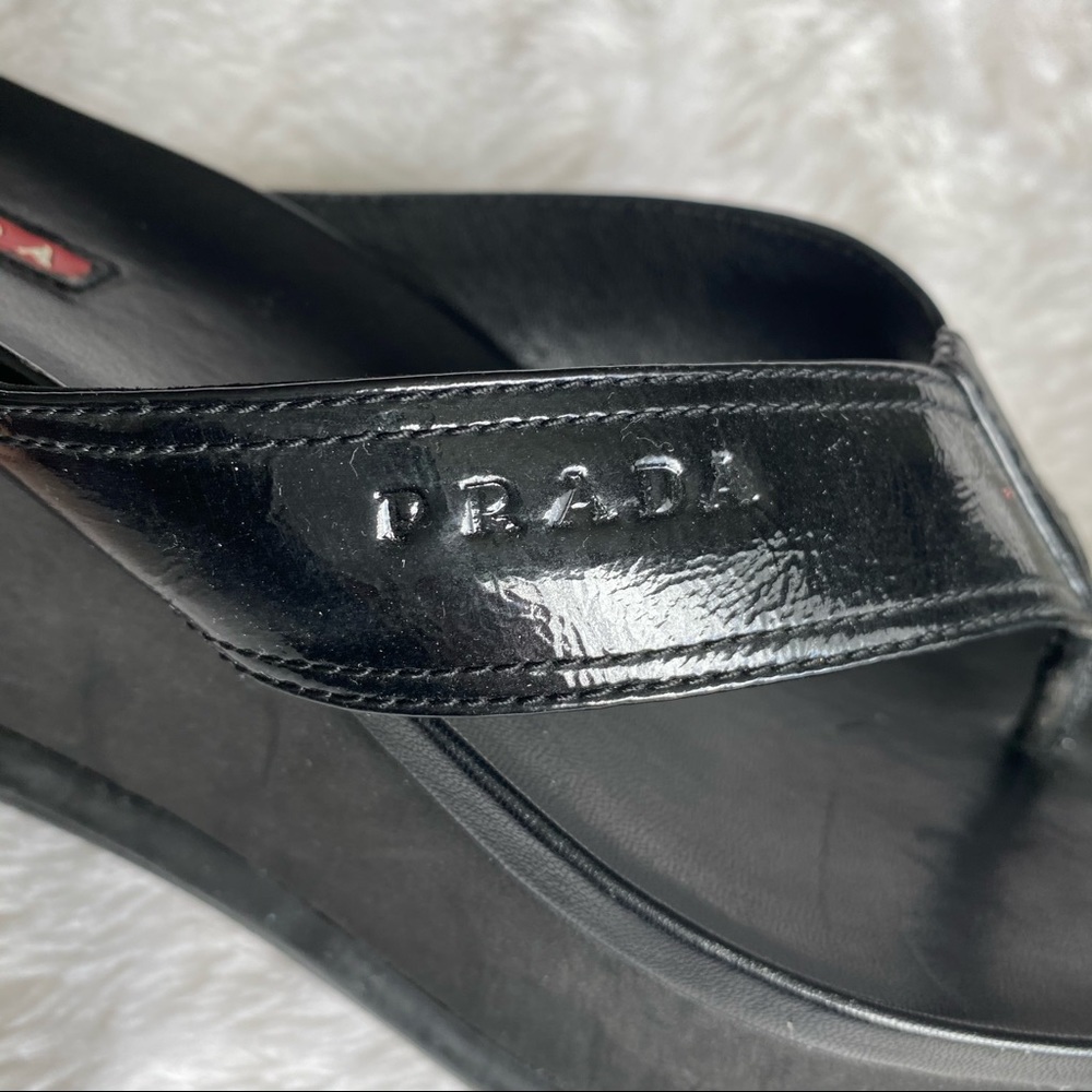 Prada Platform Thong Slides - Picture 3 of 14